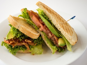 Bacon Lettuce Tomato and Avocado